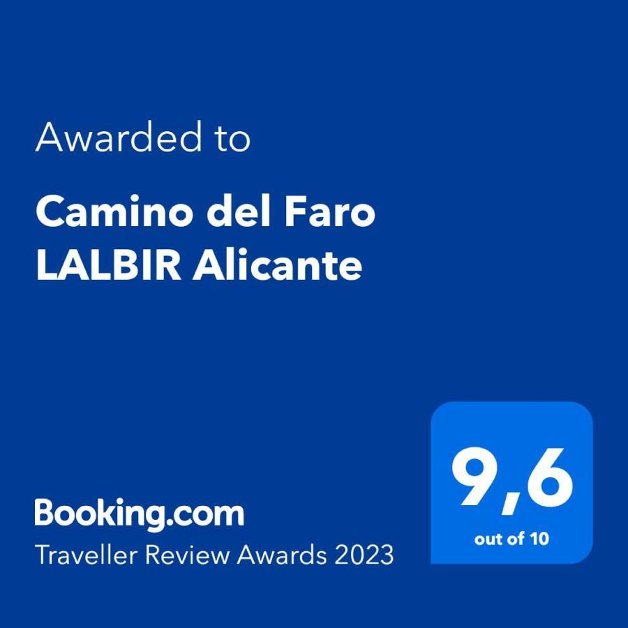 Camino Del Faro Lalbir Alicante El Albir Exterior foto